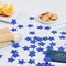 300 pcs Star Confetti Party Decorations Plastic Confetti Star Sequins Sparkle Metallic Flakes Table Confetti (1.2 in, Blue)